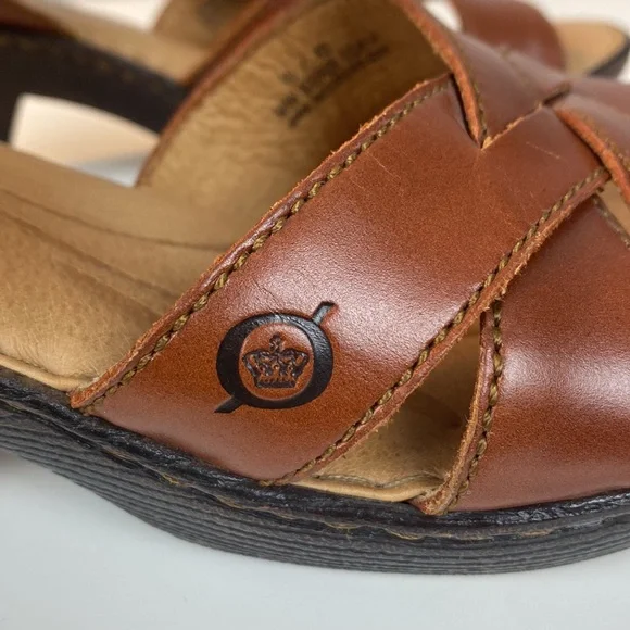 Born Belinda Open Toe Heeled Sandal Size 10 - Picture 15 of 16